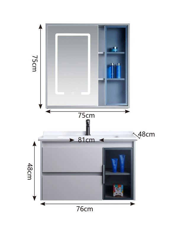 Bathroom Cabinet 9901-80