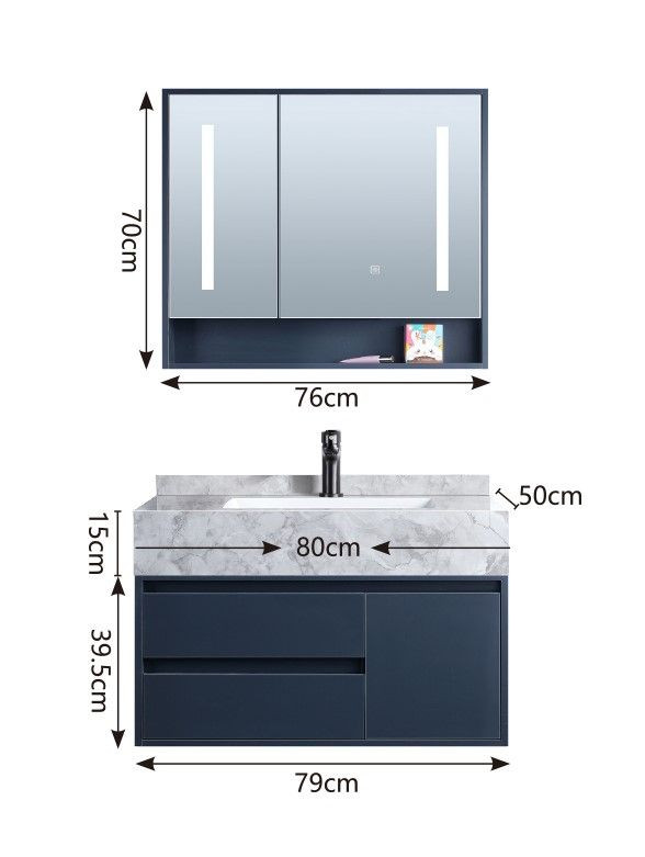 Bathroom Cabinet 981-80